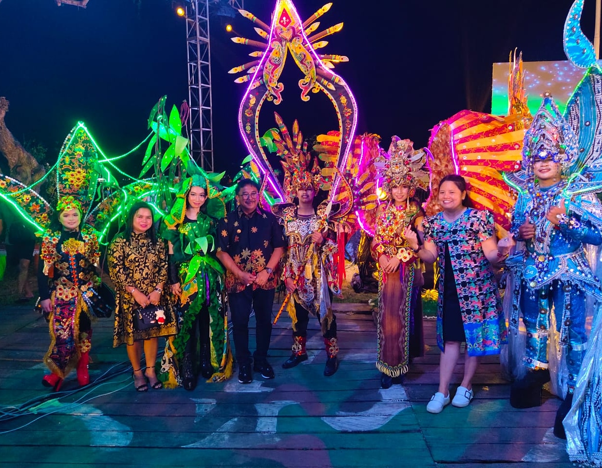 Kubar Juara I Balikpapan Fashion Carnival